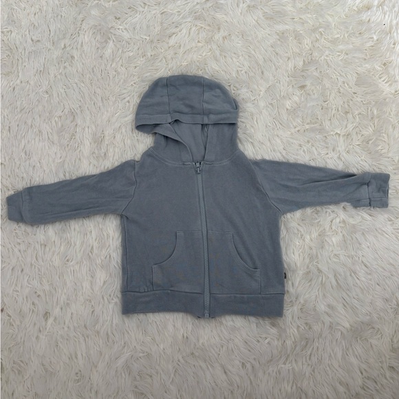 Kyte BABY Other - Kyte Baby Bamboo Jersey Hooded Jacket in Fog